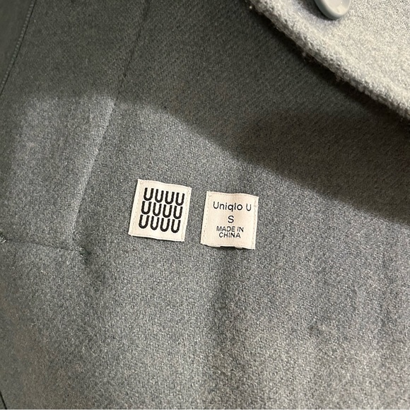 Uniqlo U Wool Blend Coat (Size S) - Picture 3 of 5